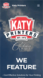 Mobile Screenshot of katyprinters.com